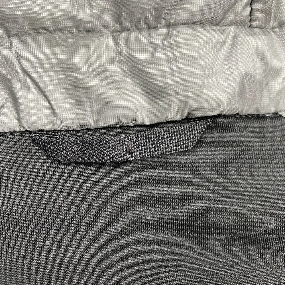 Peak Performance Alum Vest Mens Size XXL Grey Black Hybrid Hooded Puffer Running - Picture 11 of 14